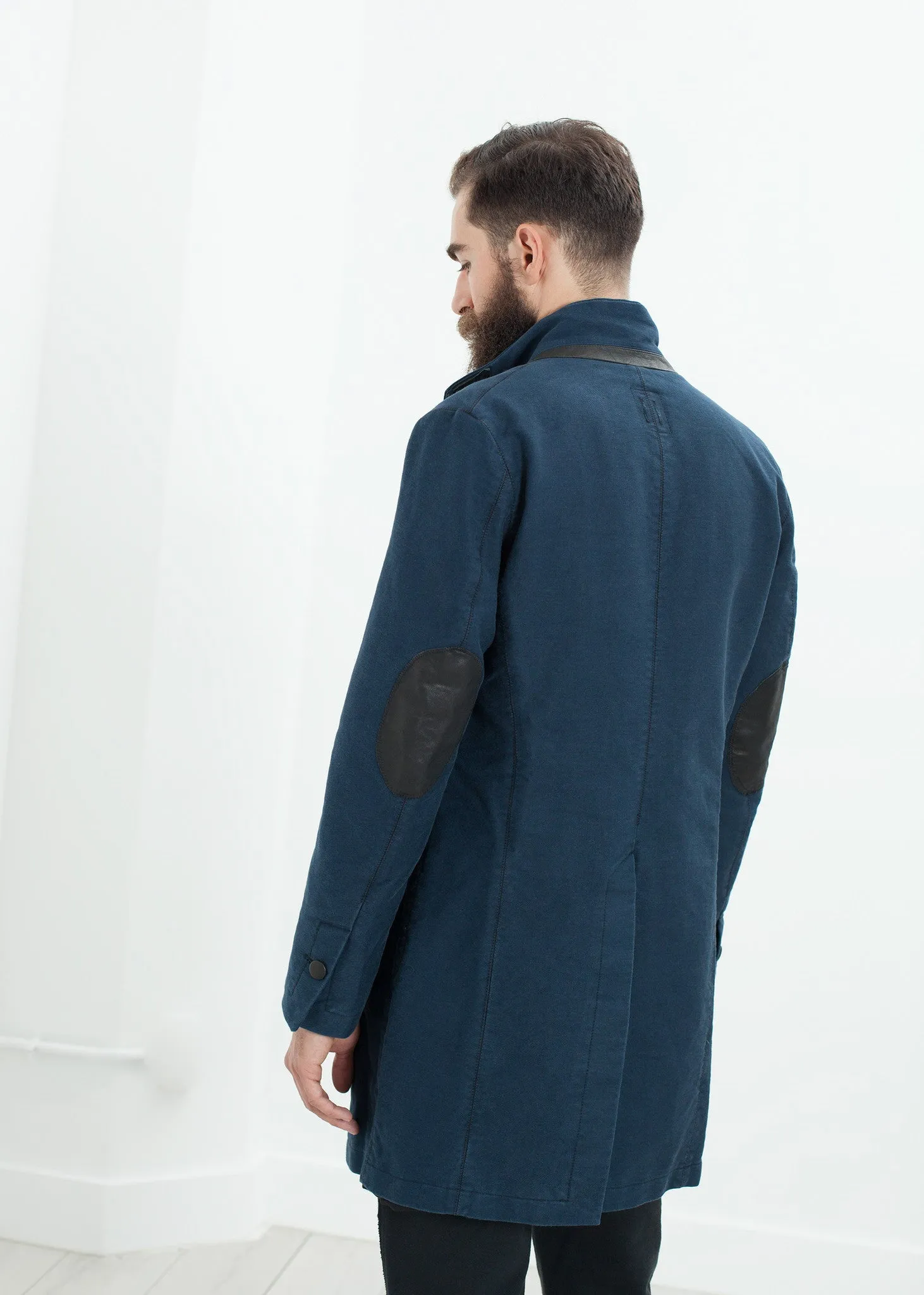 Zig Coat in Evening - Fashionable Choice