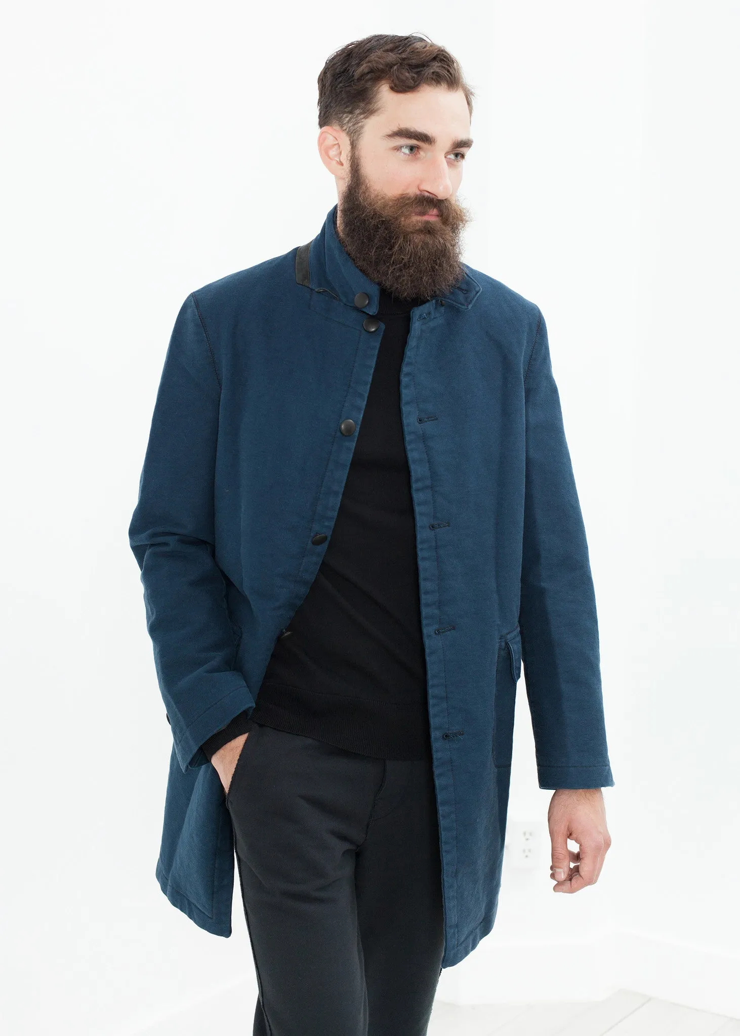 Zig Coat in Evening - Fashionable Choice