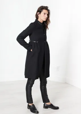 Zoulou Coat in Black - Fashionable Choice
